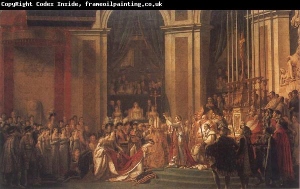 Jacques-Louis David Consecration of the Emperor Napoleon i and Coronation of the Empress Josephine